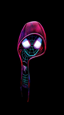 Miles Morales iPhone Background Image 1080x1920px