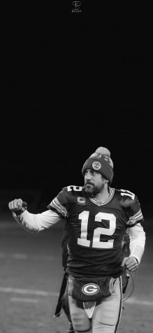 Aaron Rodgers Wallpaper for iPhone 944x2048px