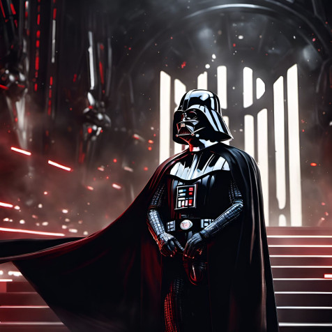Cool Darth Vader Wallpaper for Mobile 1600x1600px