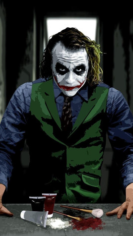 Joker Attitude Android Wallpaper Image 800x1421px