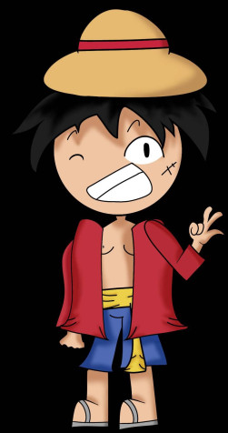 Luffy Chibi Android Wallpaper Image 860x1631px