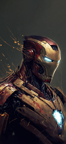 Iron Man iPhone Background Image 1183x2560px
