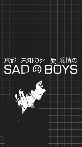 Dark Anime Boy iPhone Wallpaper 1080x1920px