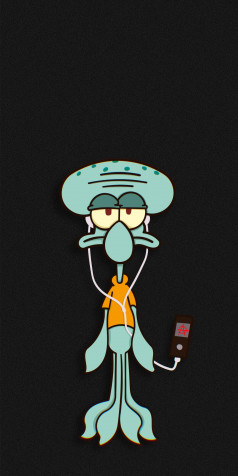 Squidward Wallpaper for iPhone 1280x2560px