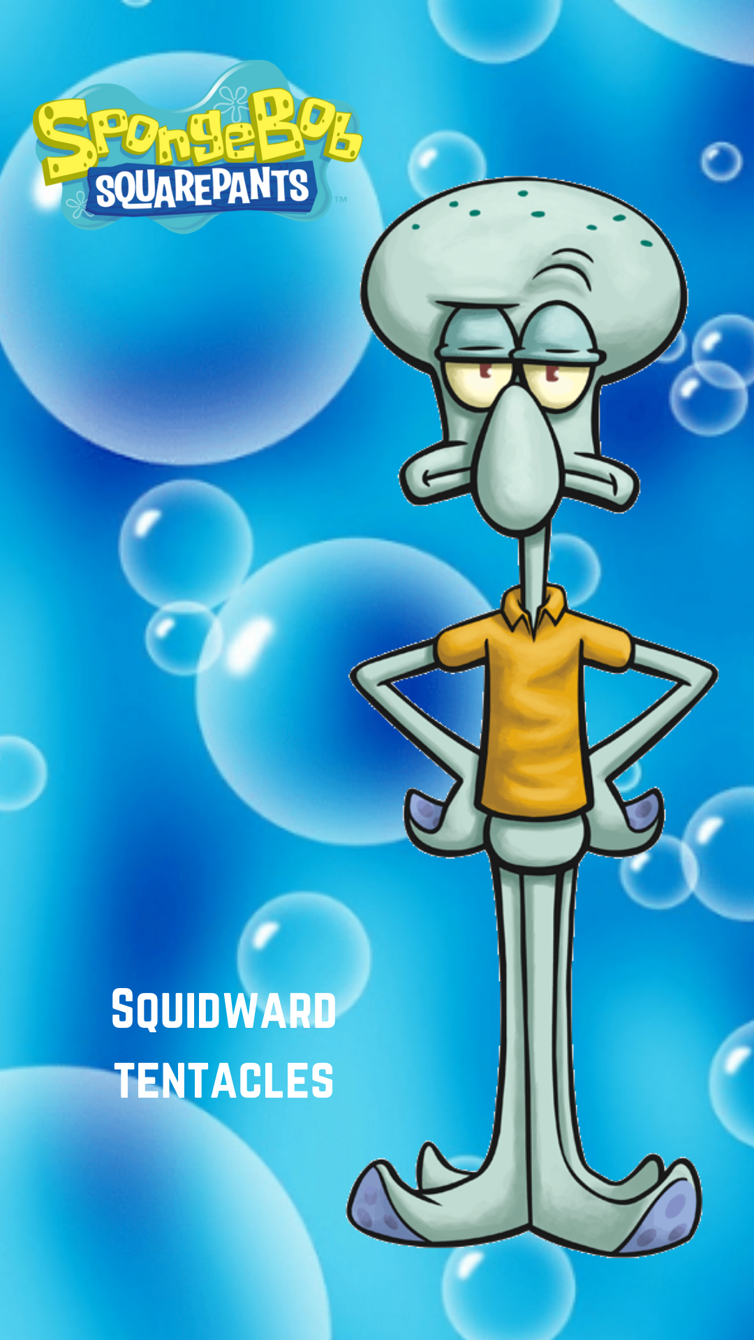 Squidward Phone Background 1080x1920