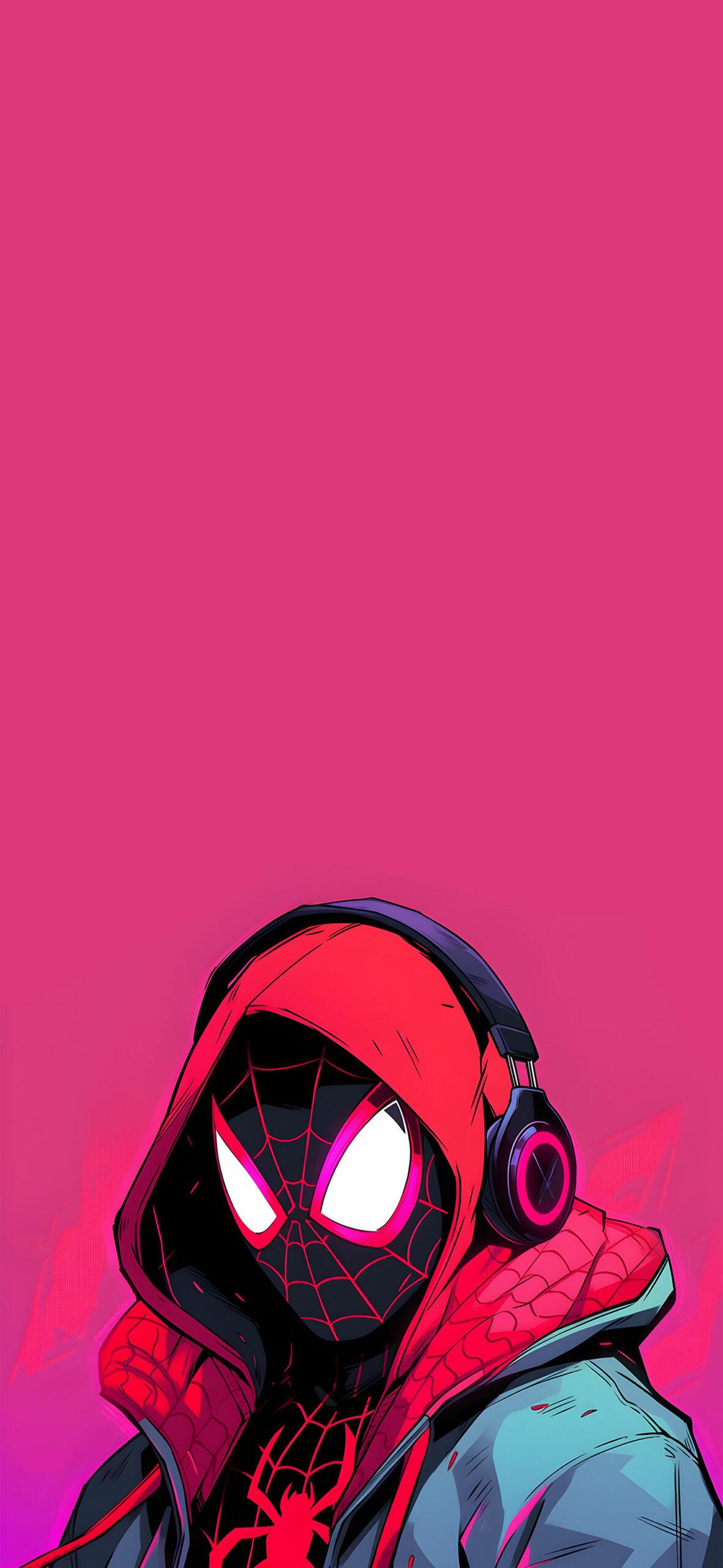 Miles Morales Android Wallpaper Image 1181x2560