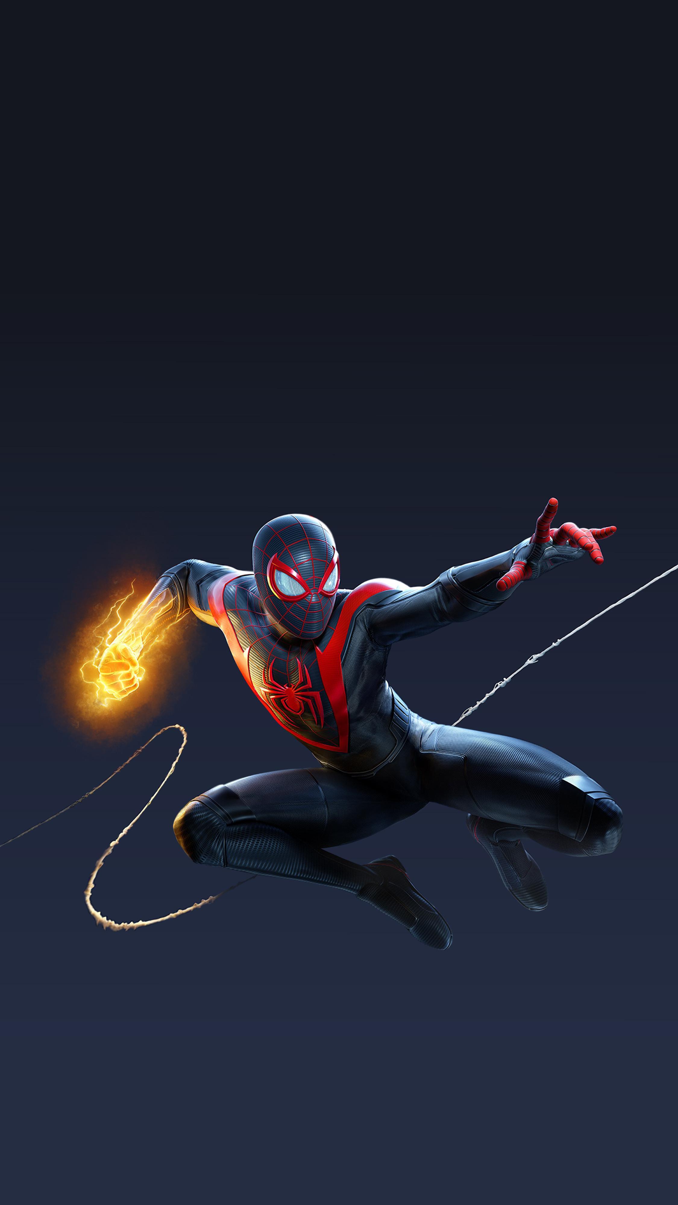 Miles Morales Phone HD Background 2250x4002