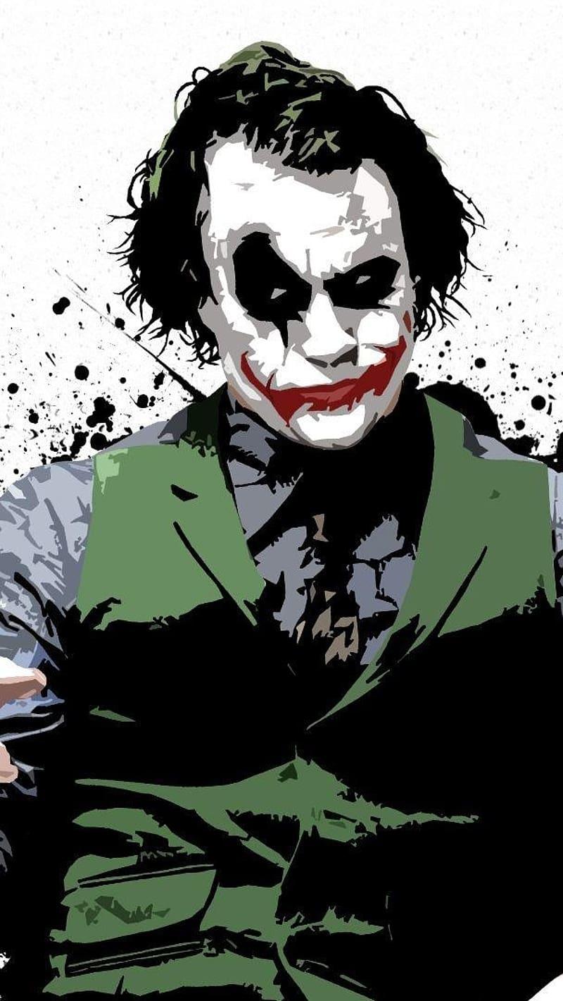 Joker Attitude Phone Background Image 800x1421