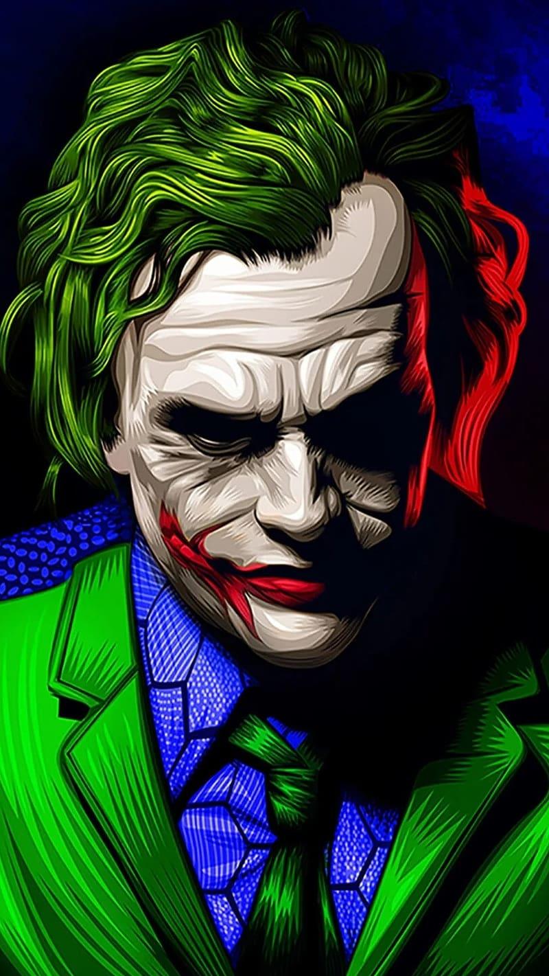 Joker Attitude Phone Background Image 800x1422