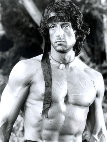 Sylvester Stallone Rambo iPhone Background Image 2117x2800px