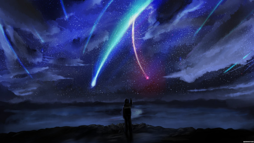 Your Name Wallpaper Image 2500x1406px