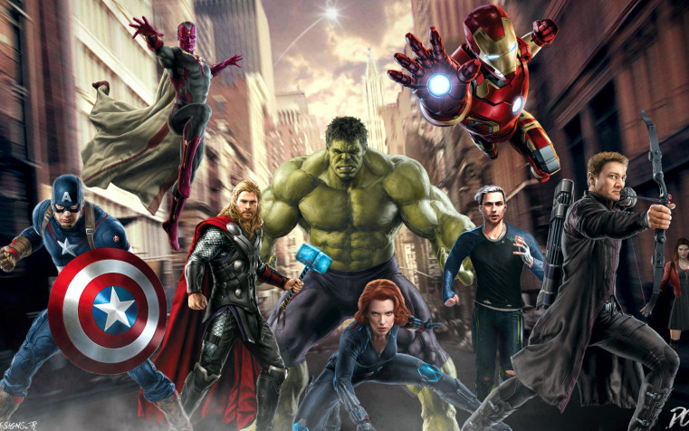 Avengers HD Background 3840x2400px