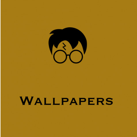 Cartoon Harry Potter Phone Background 1024x1024px