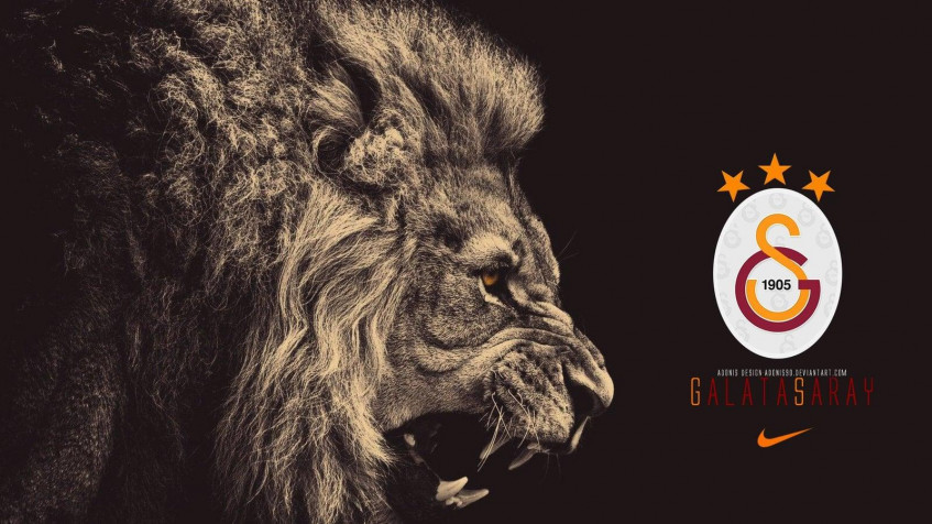 Galatasaray Desktop HD Background 1600x900px