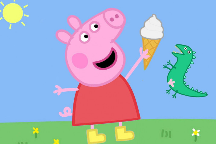 Peppa Pig Laptop Background 1520x1012px