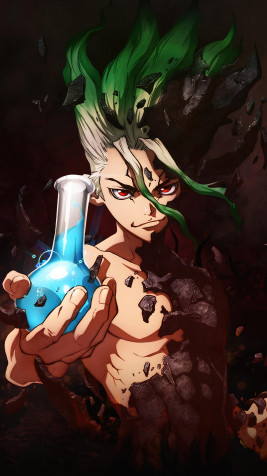 Dr Stone 4k Phone Wallpaper 2160x3840px