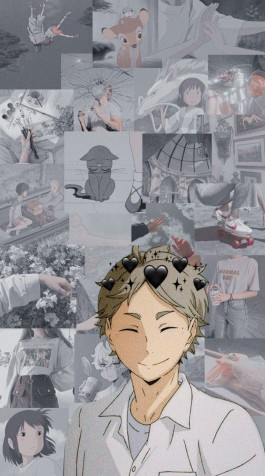 Koushi Sugawara Phone Background 828x1483px