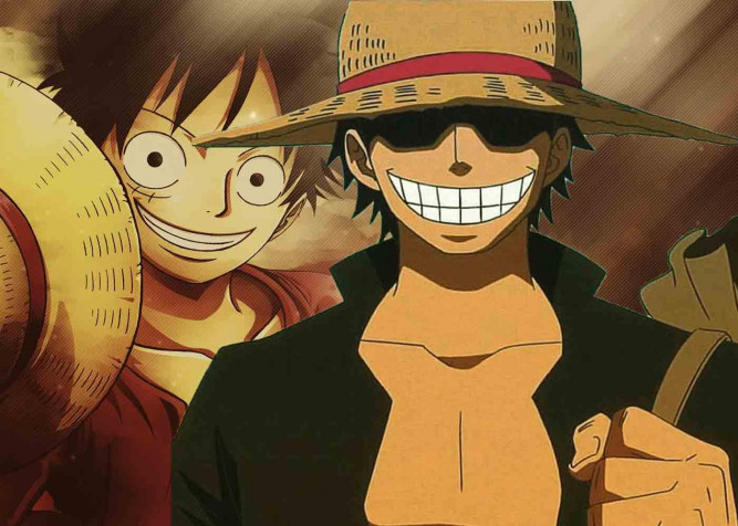 Luffy Joyboy MacBook Wallpaper 1400x1000px