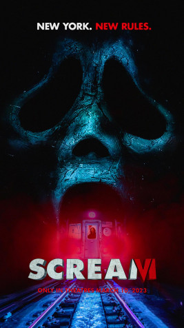 Scream Movie 6 Mobile Background 1080x1920px