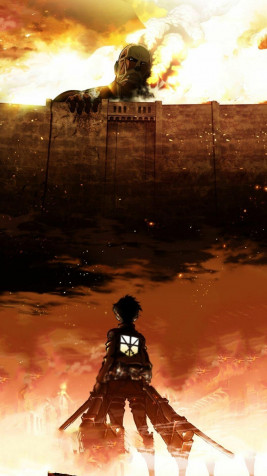 Attack On Titan iPhone Background Image 1080x1920px