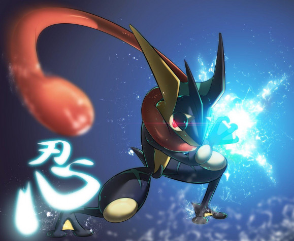 Greninja Laptop Wallpaper 1500x1233px