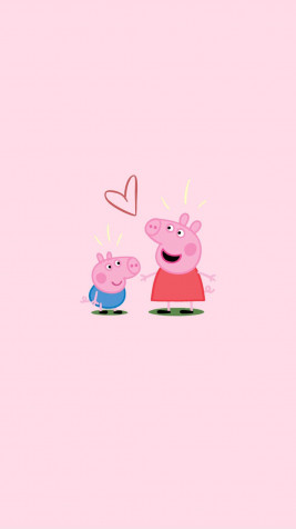 Peppa Pig Phone Background 1125x2000px