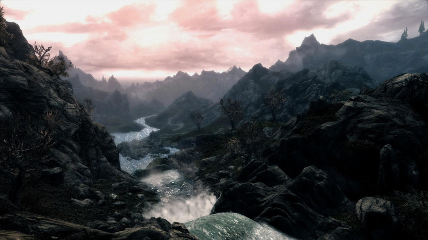 Skyrim Full HD 1080p Wallpaper 1920x1080px