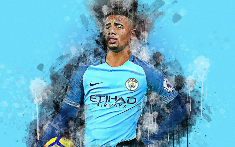 Gabriel Jesus Widescreen HD Wallpaper 1920x1200px