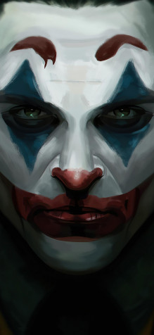 Joker Face iPhone 11 Pro Wallpaper 1125x2436px