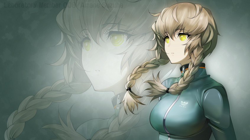 Suzuha Amane Laptop Background 3500x1969px