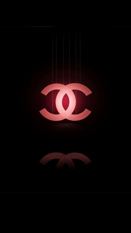 Chanel Logo Phone Background 1080x1920px