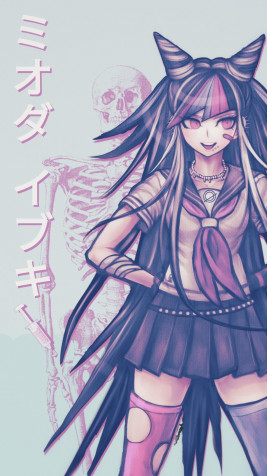 Ibuki Mioda Phone Background Image 1152x2048px