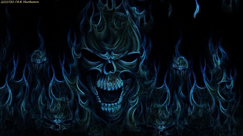 Skull Pc Full HD 1080p Wallpaper 1920x1080px