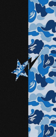 Bape Camo Wallpaper for iPhone 1377x3312px