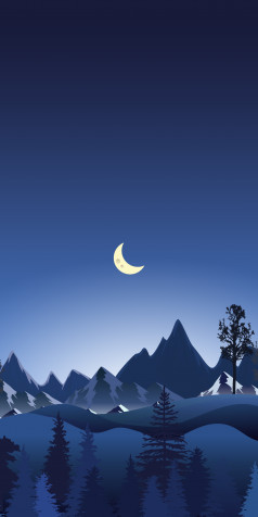 Illustration Phone Background Image 1500x3000px