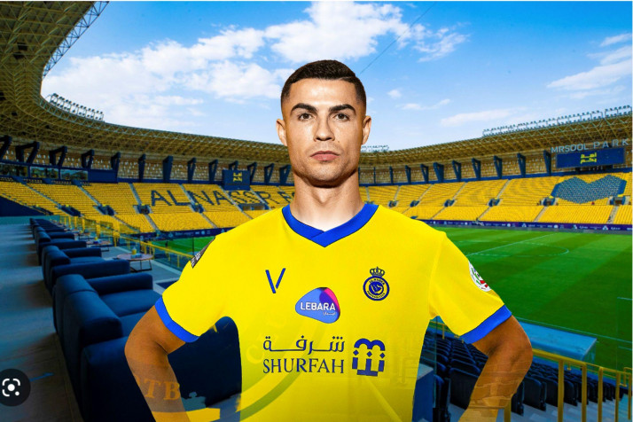 Cristiano Ronaldo Al Nassr HD Background 1980x1320px