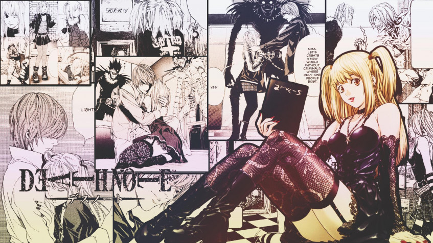 Misa Amane Full HD 1080p Wallpaper 1920x1080px