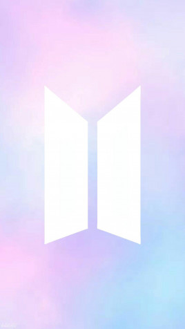 Bts Logo Wallpaper for Mobile 1154x2048px