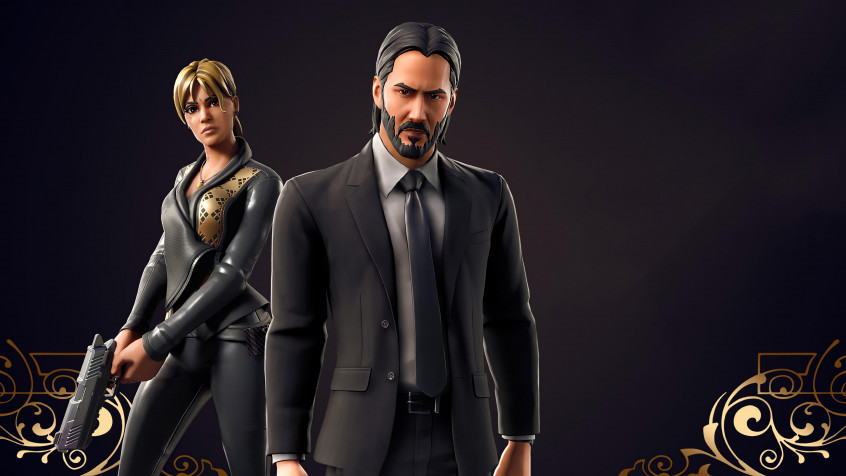 John Wick Fortnite 4k UHD Wallpaper 3840x2160px