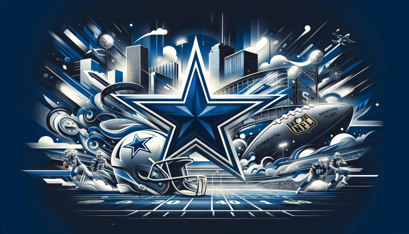 Dallas Cowboys HD Background 3584x2048px