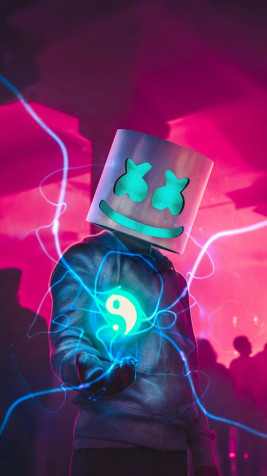 Marshmello iPhone Wallpaper Image 1080x1920px