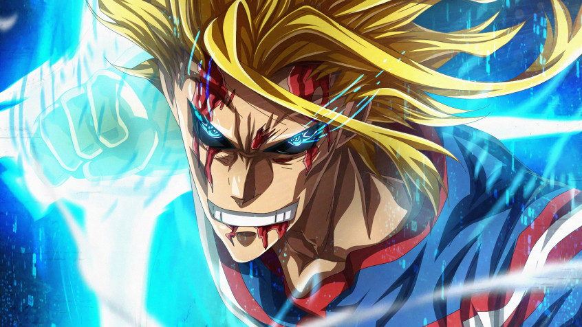 All Might 4k UHD Wallpaper 3840x2160px