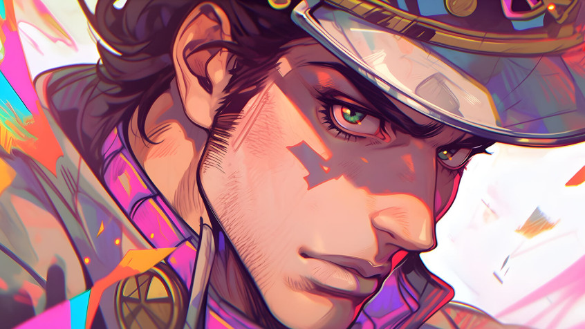 Jotaro MacBook Wallpaper 1536x864px