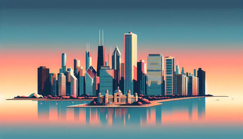 Chicago  Background Image 3584x2048px