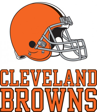 Cleveland Browns Logo iPhone Background 1200x1378px