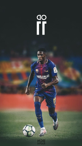 Dembele iPhone Background Image 1152x2048px