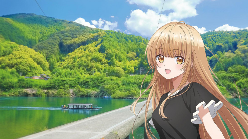 Mahiru Shiina Full HD 1080p Wallpaper 1920x1080px