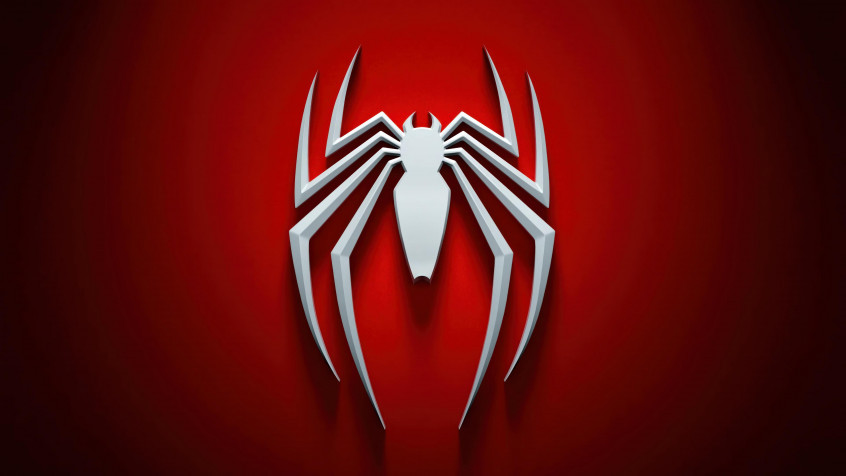 Spiderman Logo 4k UHD Wallpaper 3840x2160px