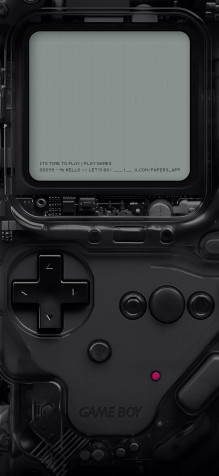 Gameboy iPhone Background Image 1440x3120px