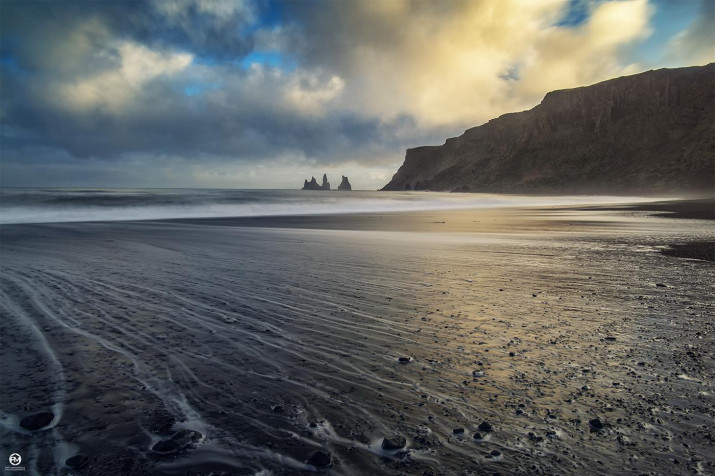 Reynisfjara Iceland Desktop HD Background 1400x933px